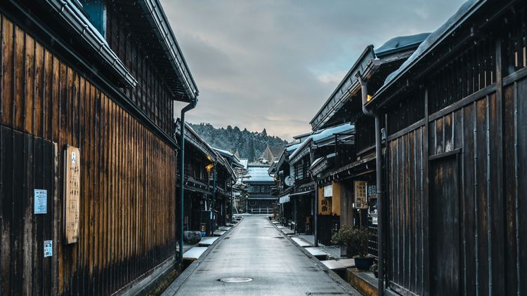 Old Town in Takayama, one of the top tourist attractions in japan